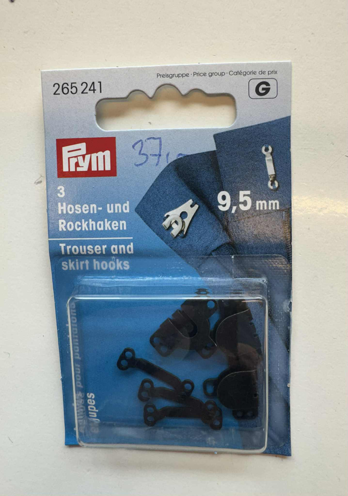 Hektir 3 stk. 9,5 mm