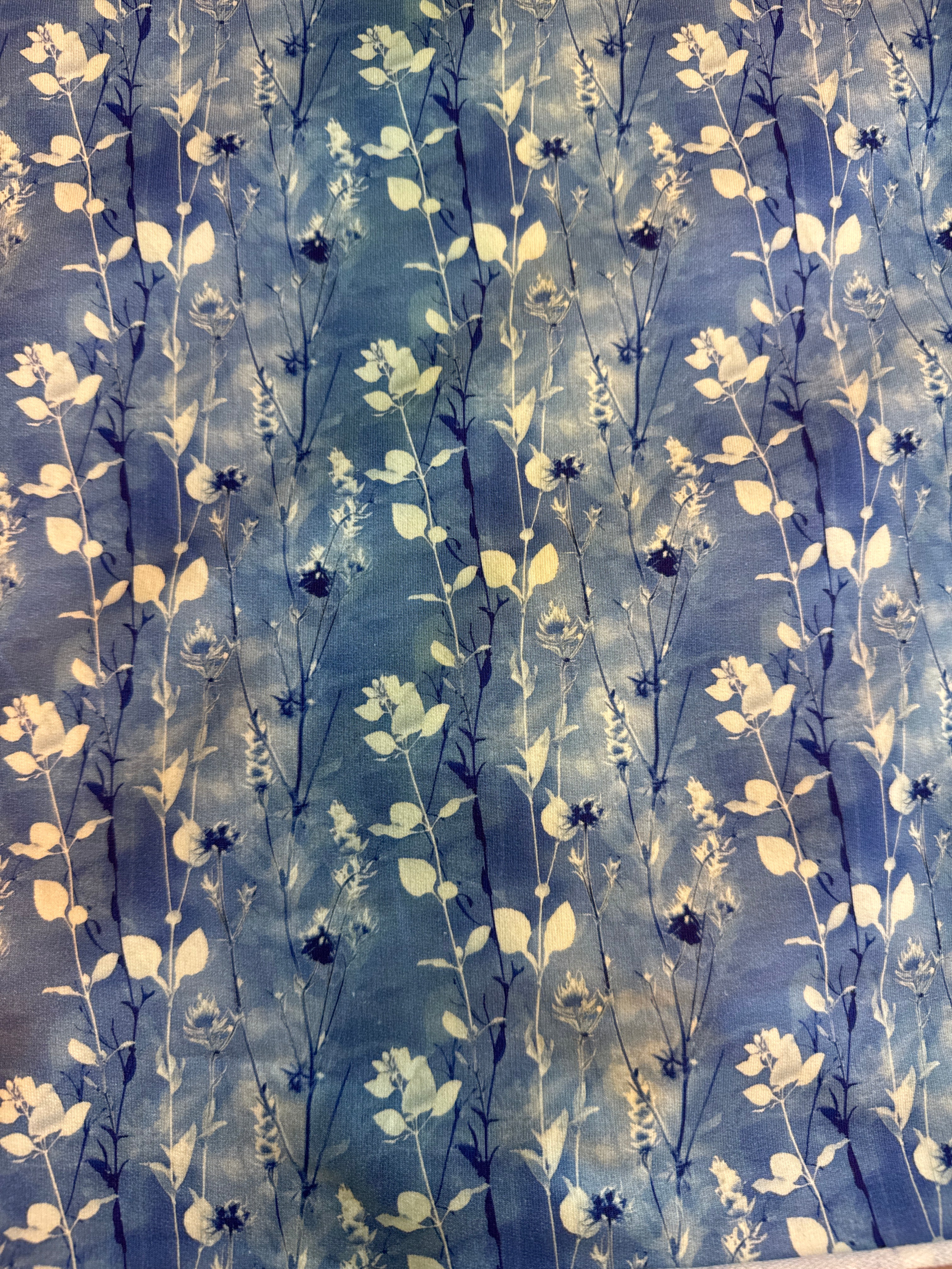 French Terry við print