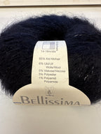 Bindiuppskrift frá Permin S-XL við tógvi hvítt ella svart við glimmur í