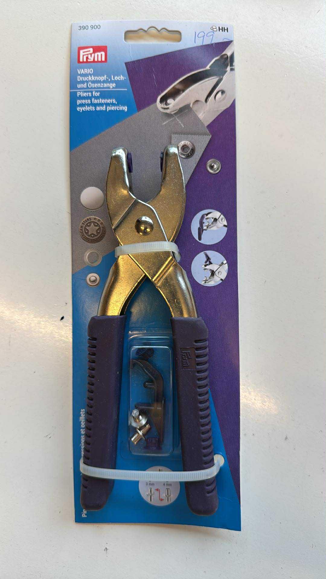 Tong til trykkhektir