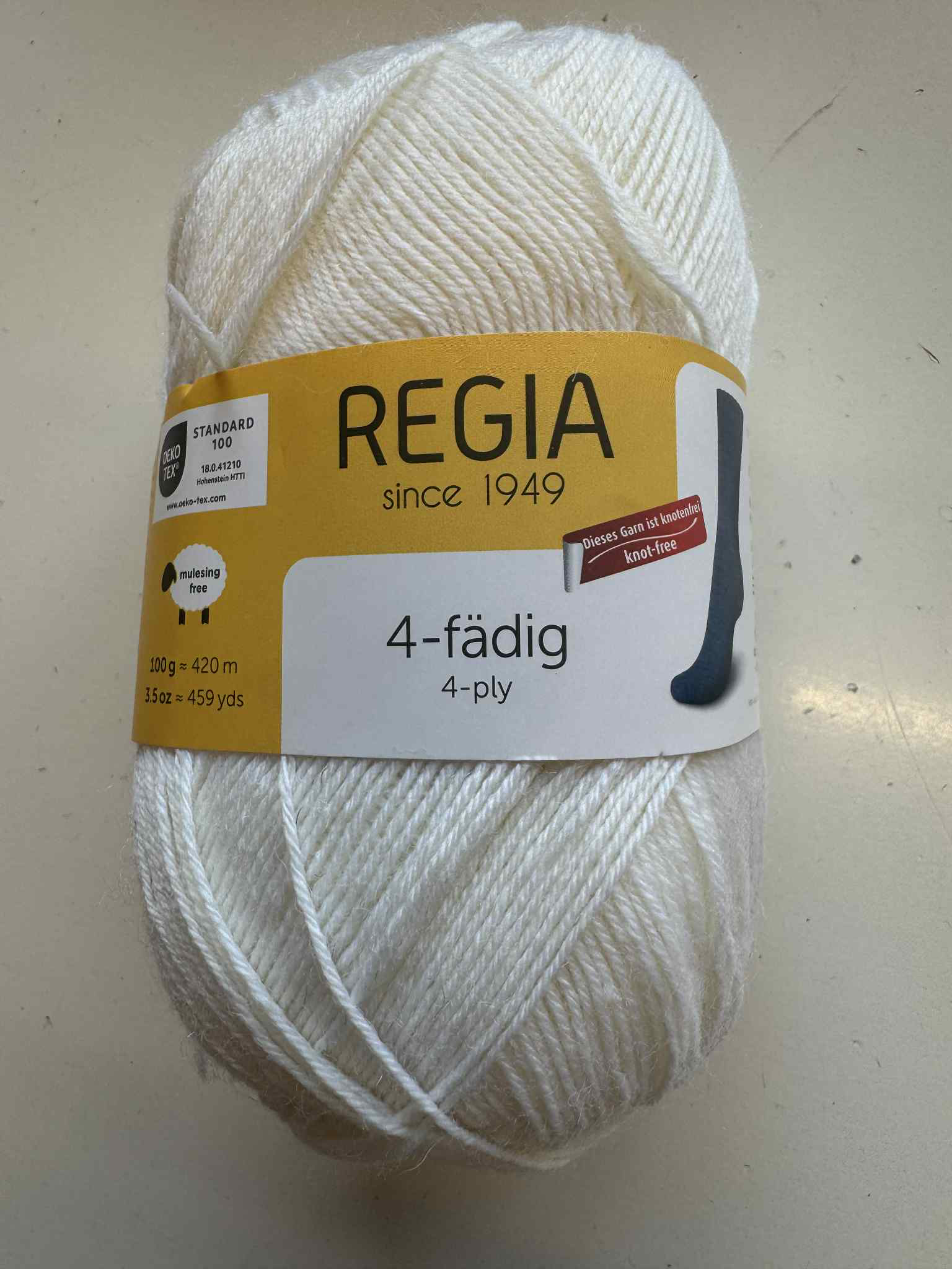 Regia tógv hvítt 420 mtr.