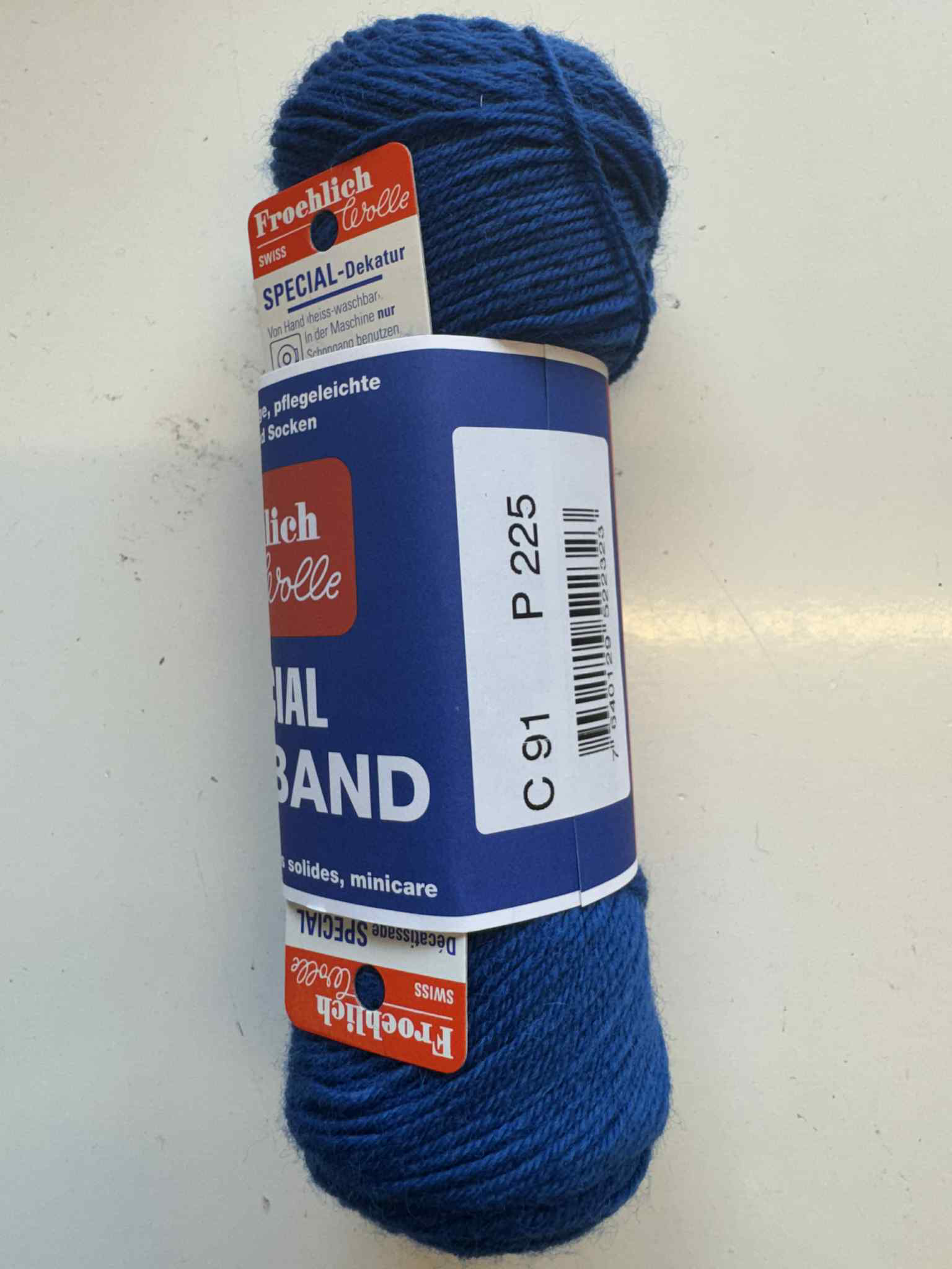 Froehlich tógv blátt litur C90