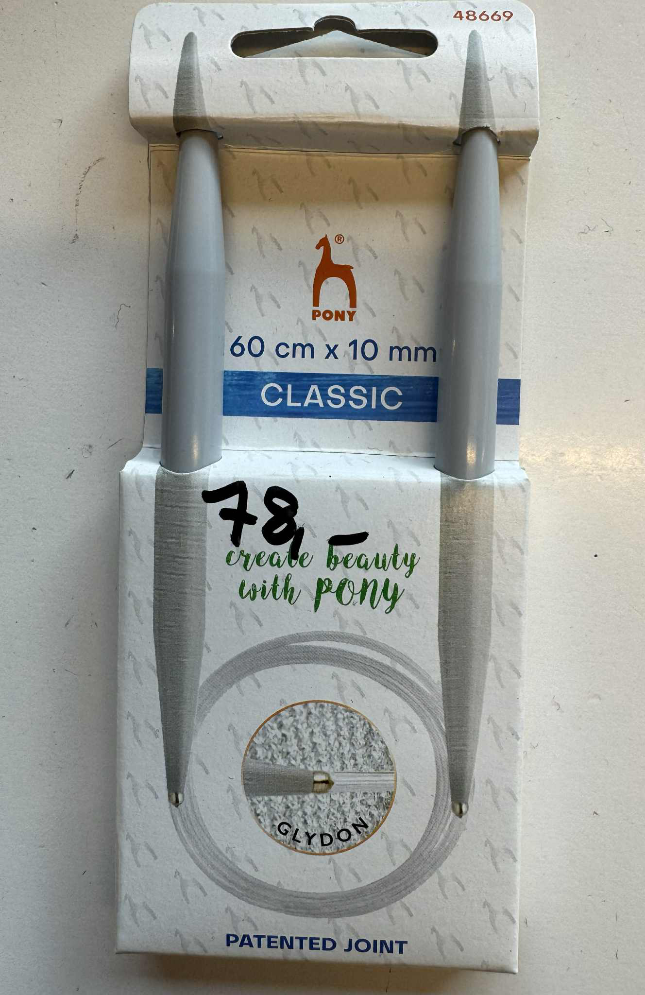 Rund stokkur 60cm 10mm 78 kr