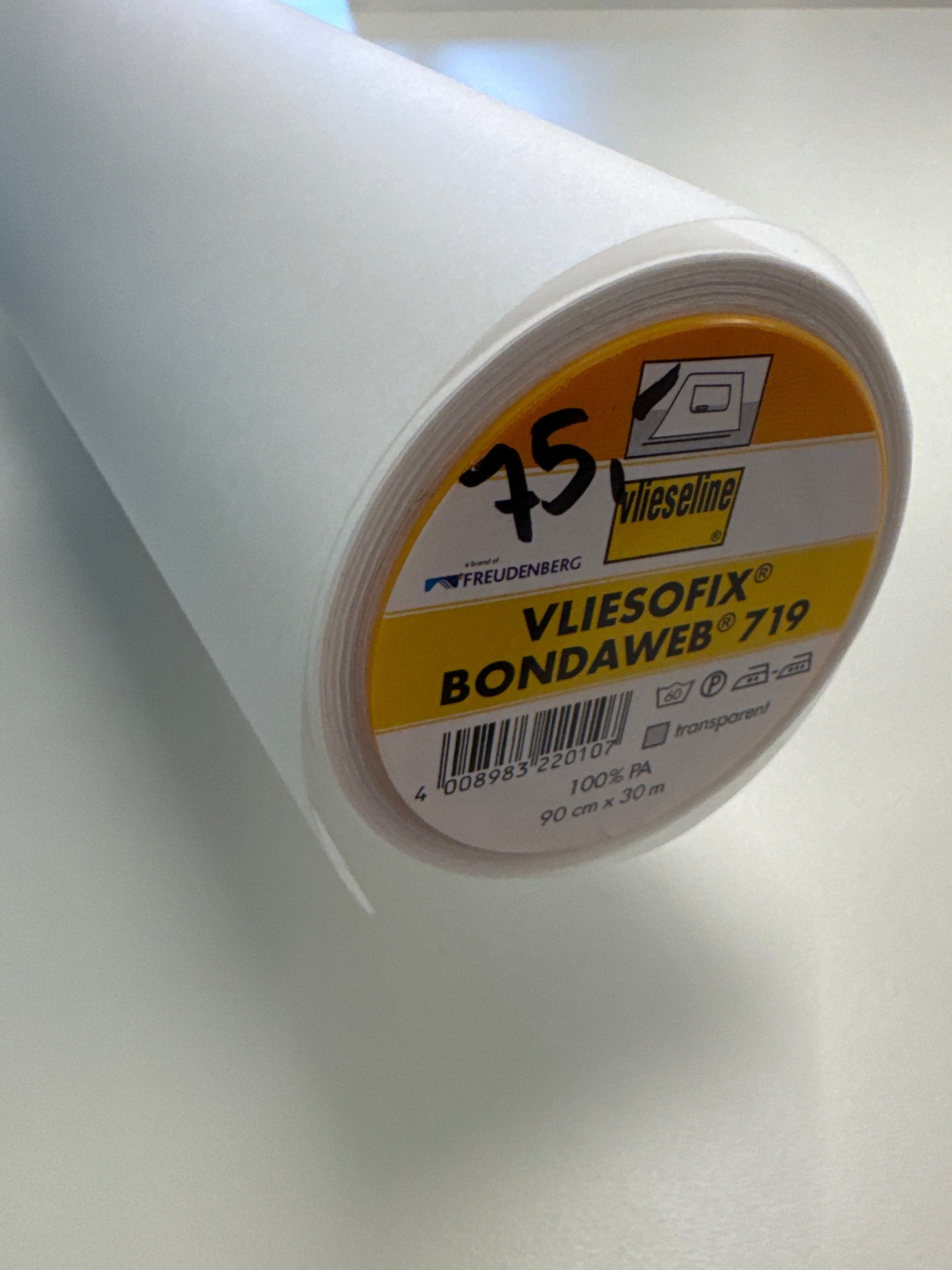 Vliesofix 75kr mtr.