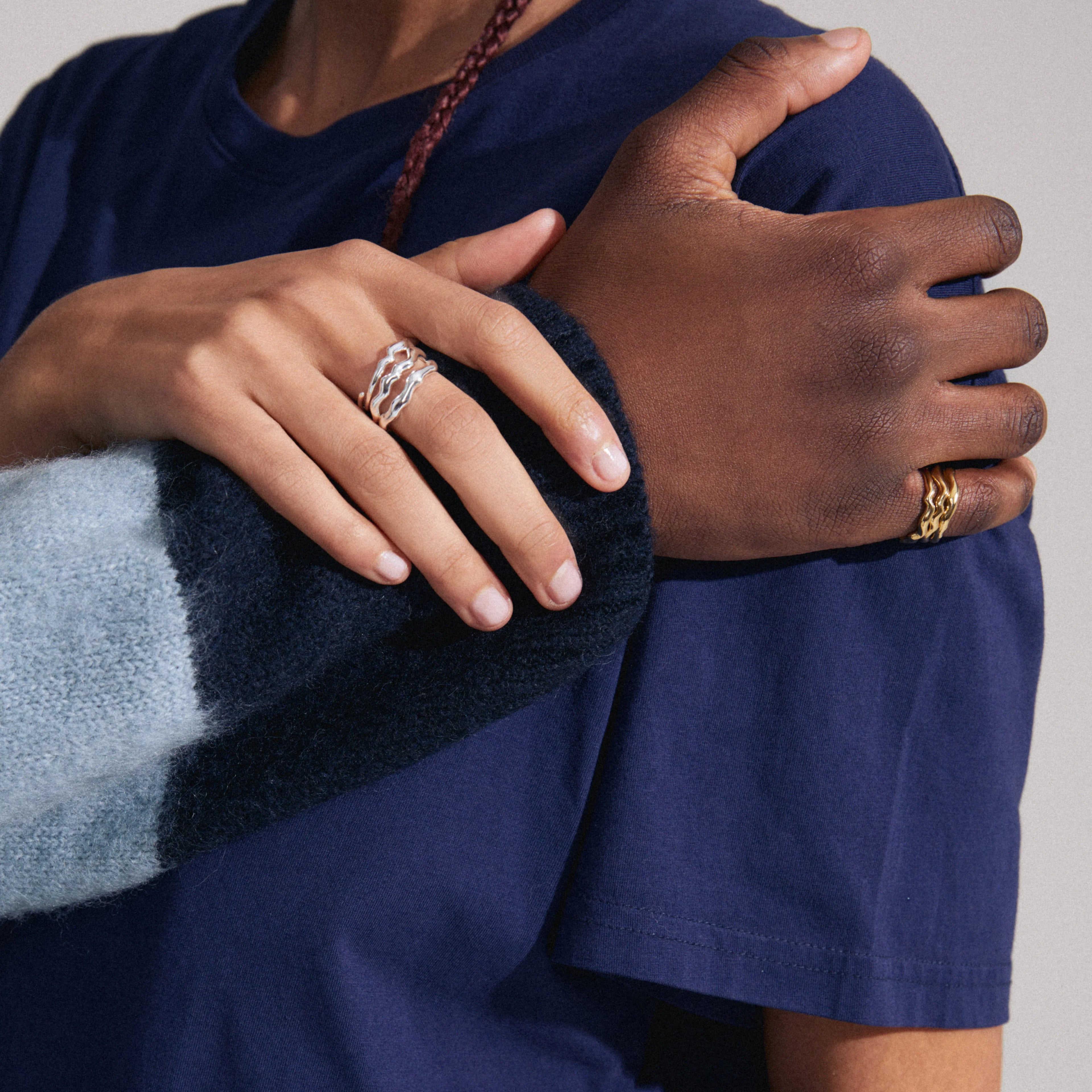 Pilgrim PENELOPE Ringur - 3 í eitt sett