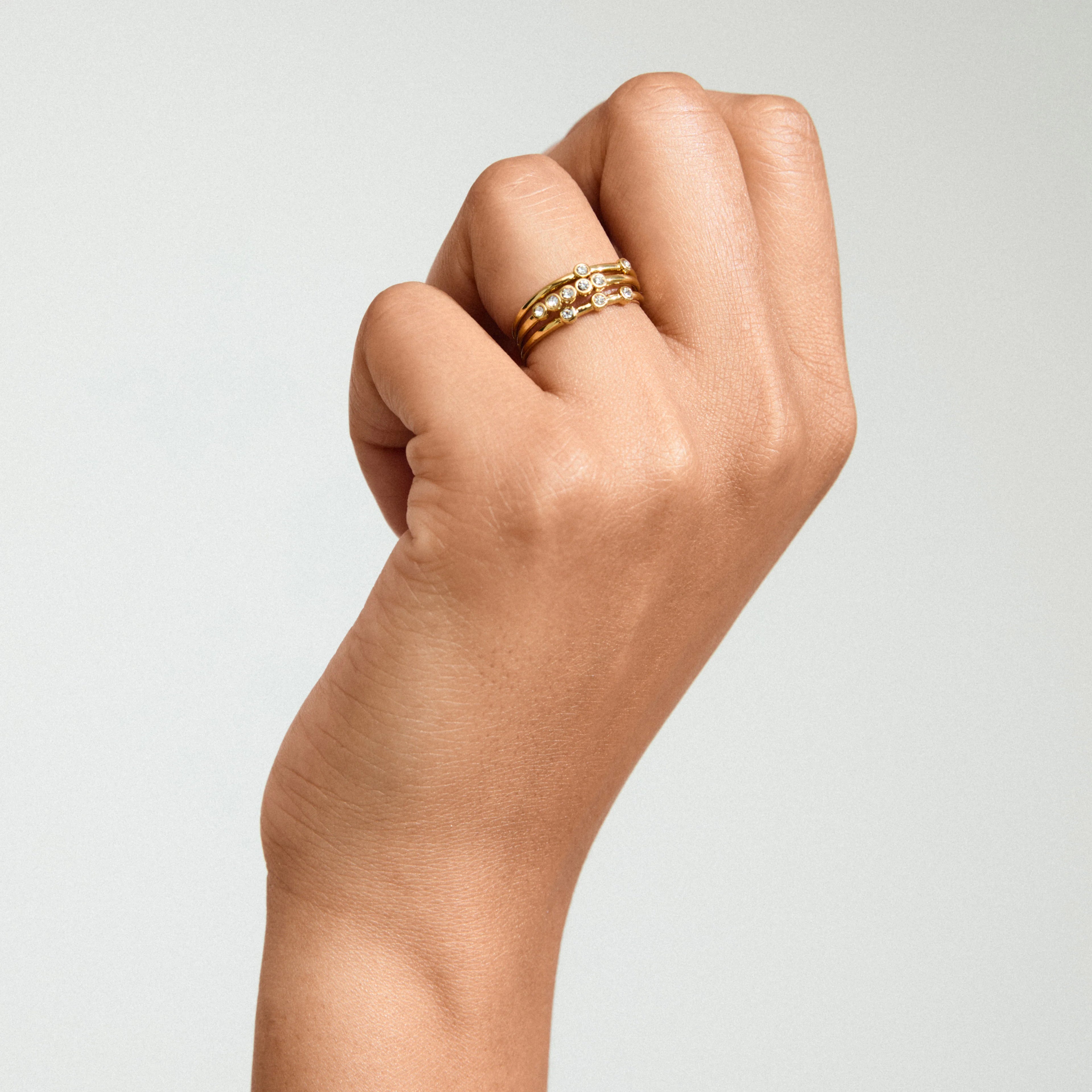 Pilgrim SLOAN Ringar 3 í 1 sett