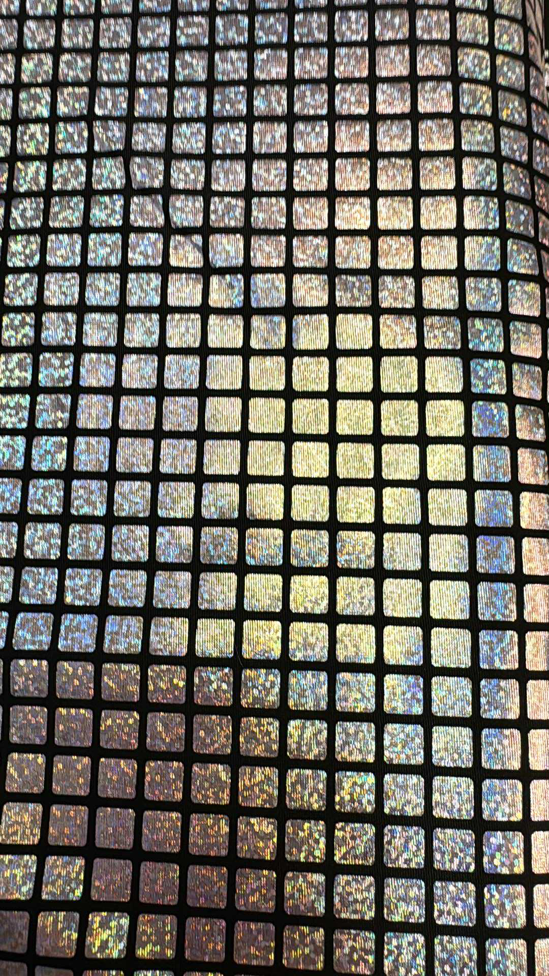 Silvur glimmur strekk meturvøra 180 kr mtr.