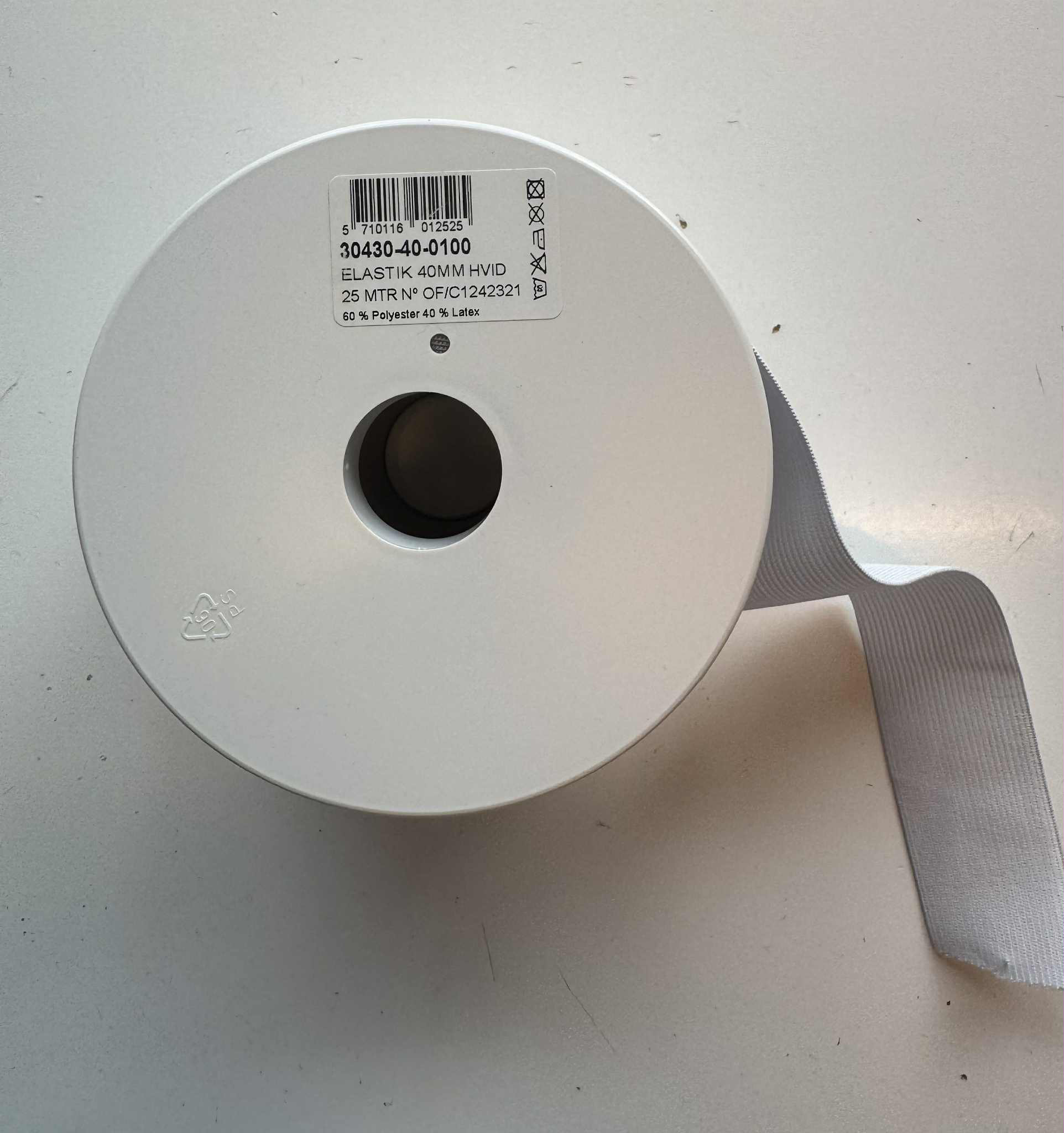 Elastik 40mm 26 kr meturin