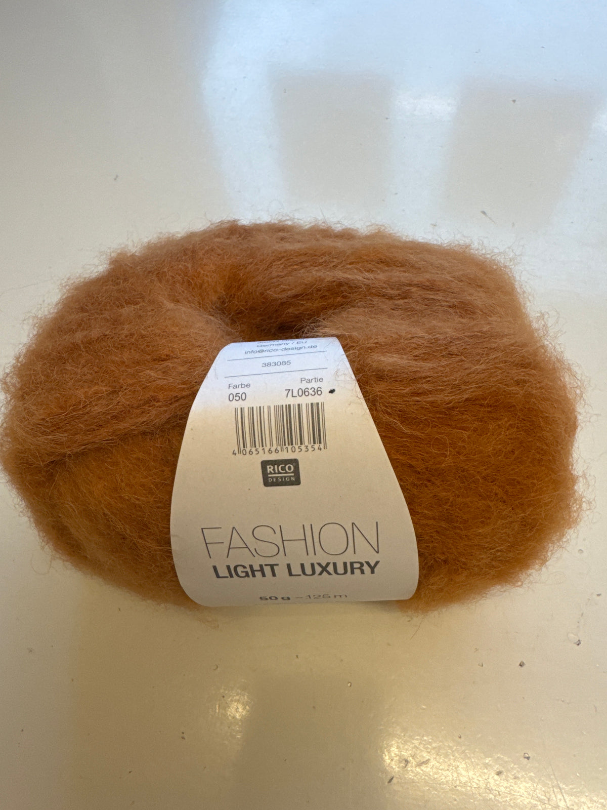 Fashion Light Luxury brúnt orange