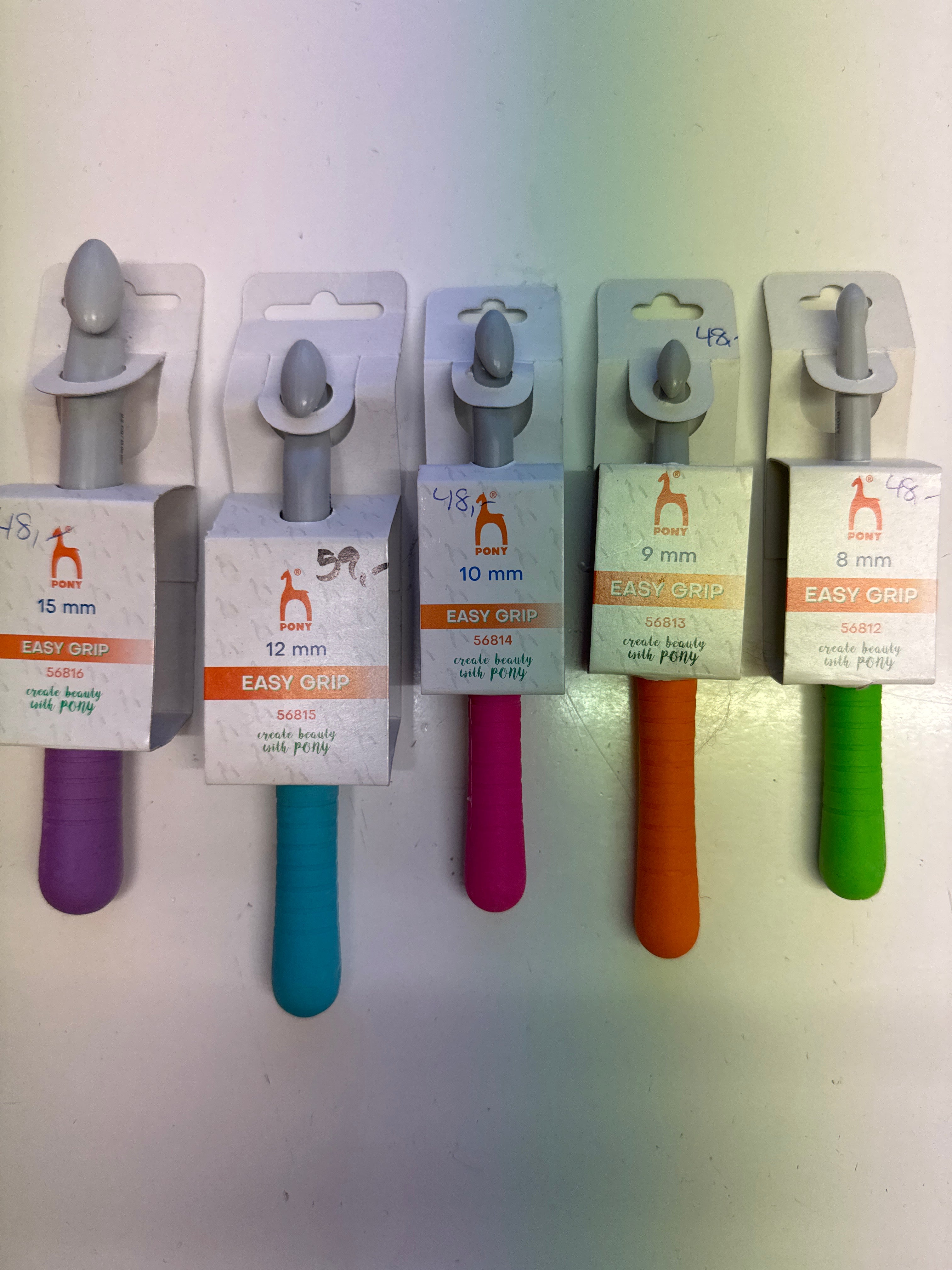 Heklinálir stødd 15,12,10,9 og 8mm