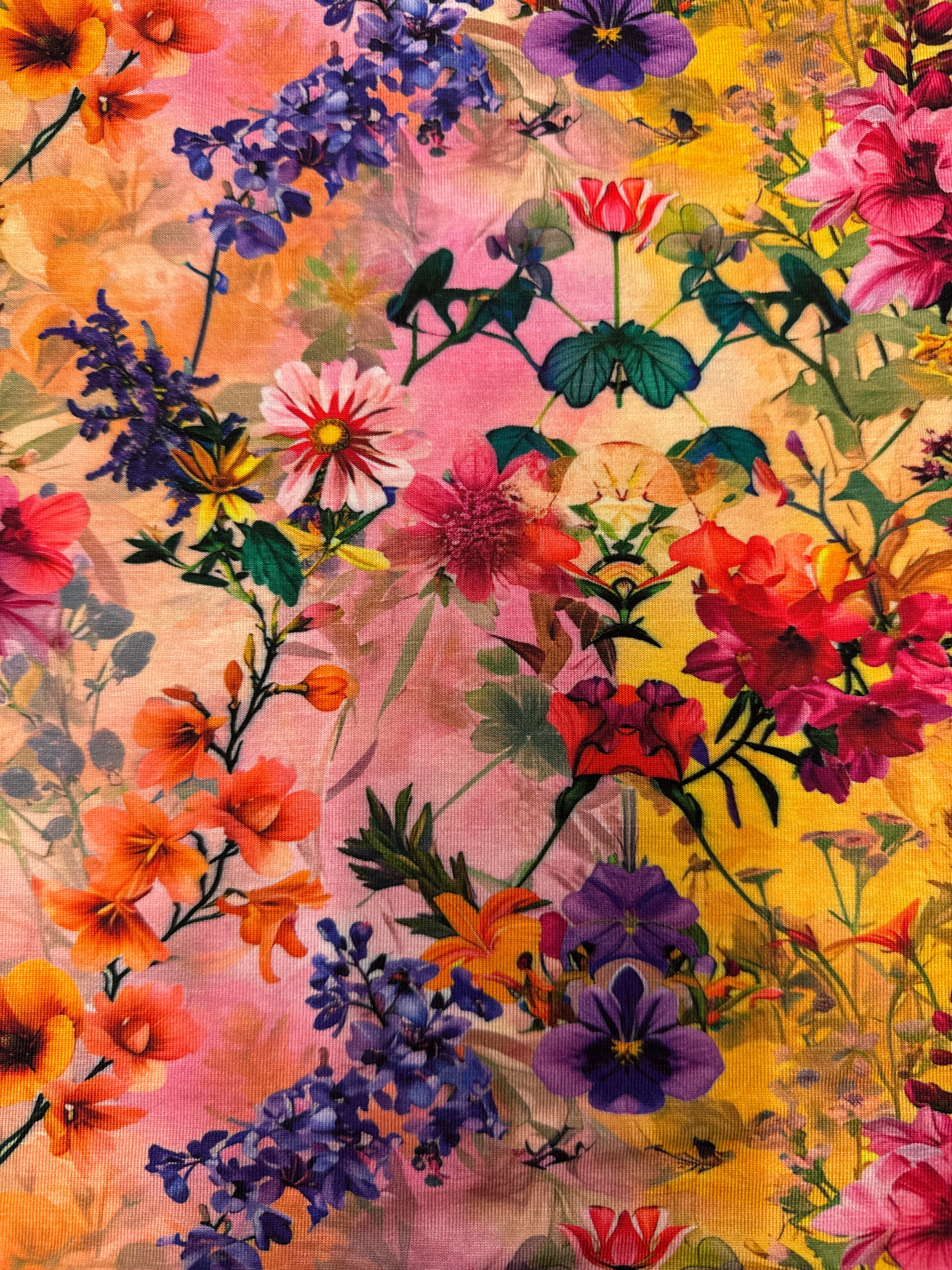 Viskose jersey meturvøra 150 kr mtr.