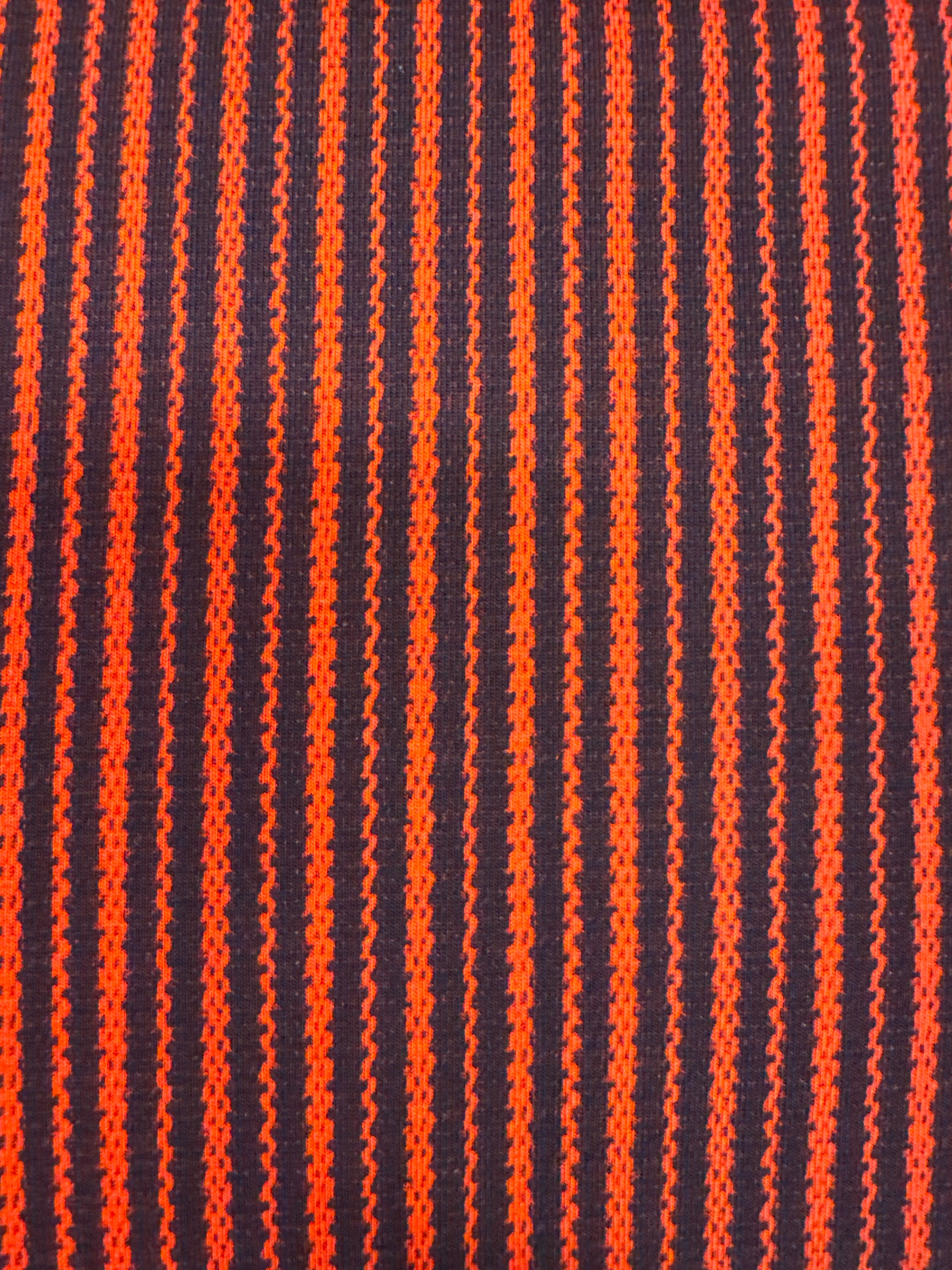 Bummull jersey við føroyskum prenti 180 kr mtr.