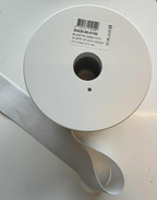 Elastik 50mm hvítt og svart 28 kr mtr.