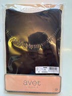 Svørt Dim blusa við stuttum ermum