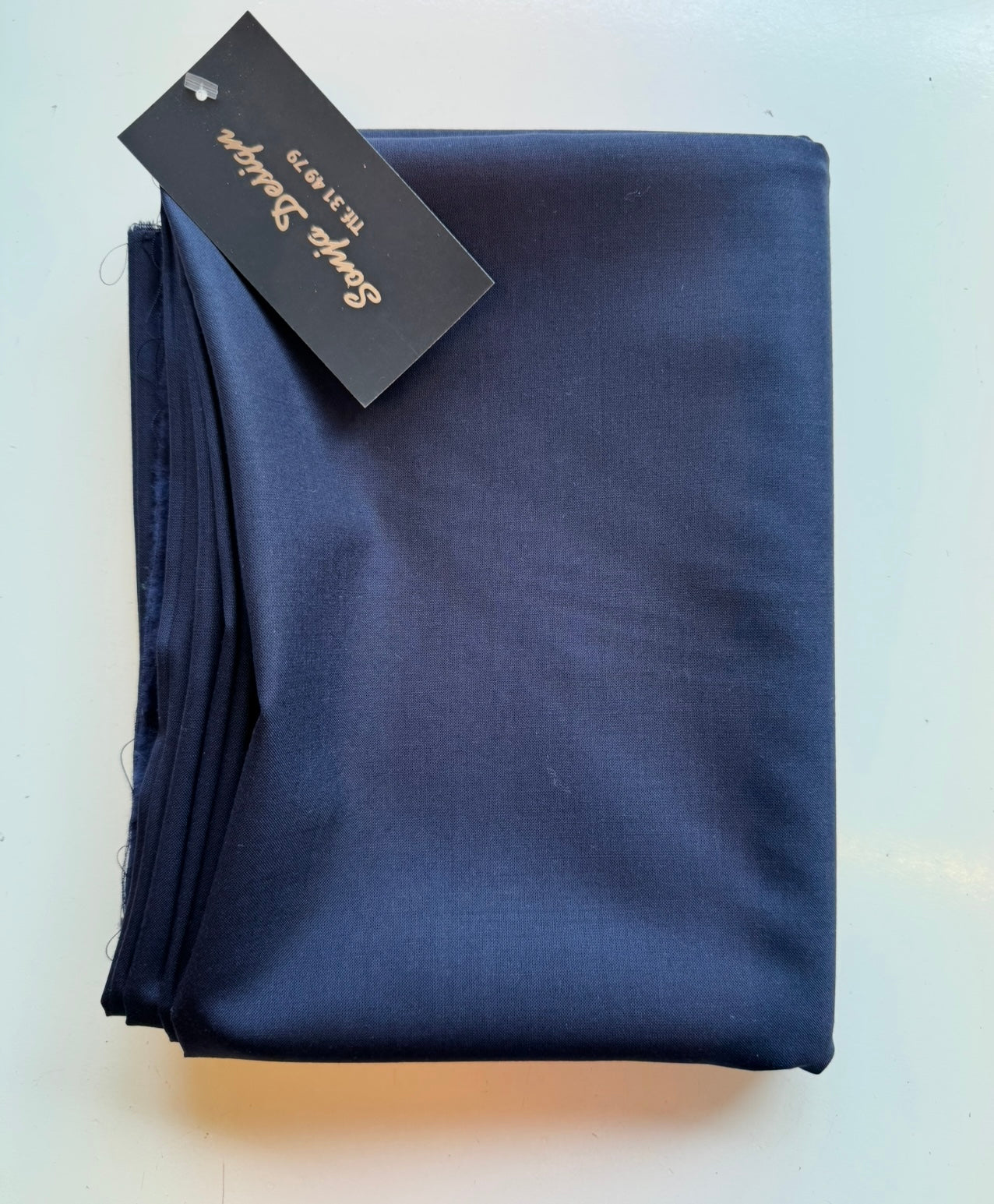 Marinublátt toy til turriklæð/fyriklæð 2 mtr. stykkir