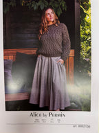 Bindiuppskrift tógv Alice by Permin verður brúkt, tað er at finna undir tógv