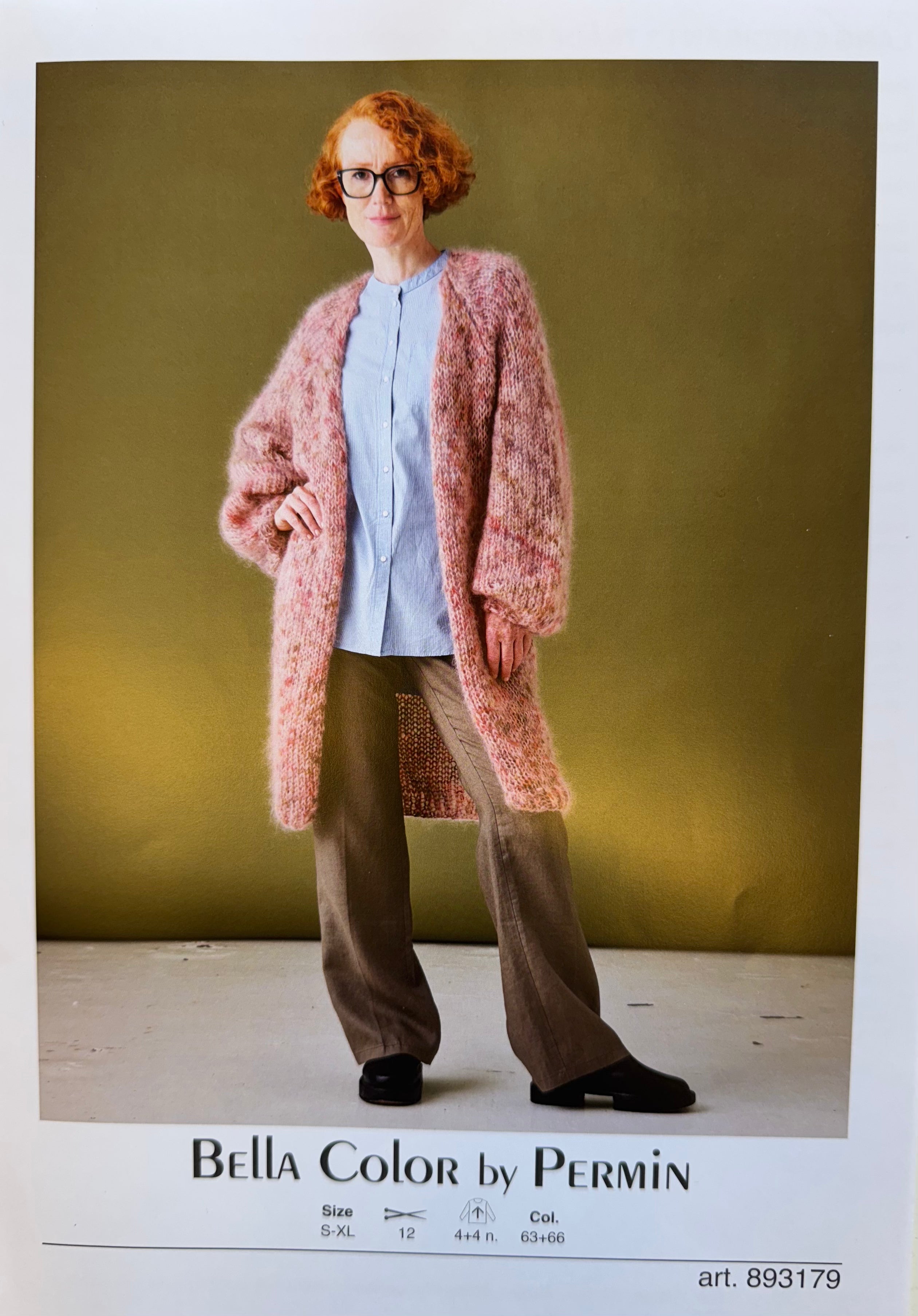 Bindiuppskrift tógv Bella Color by Permin