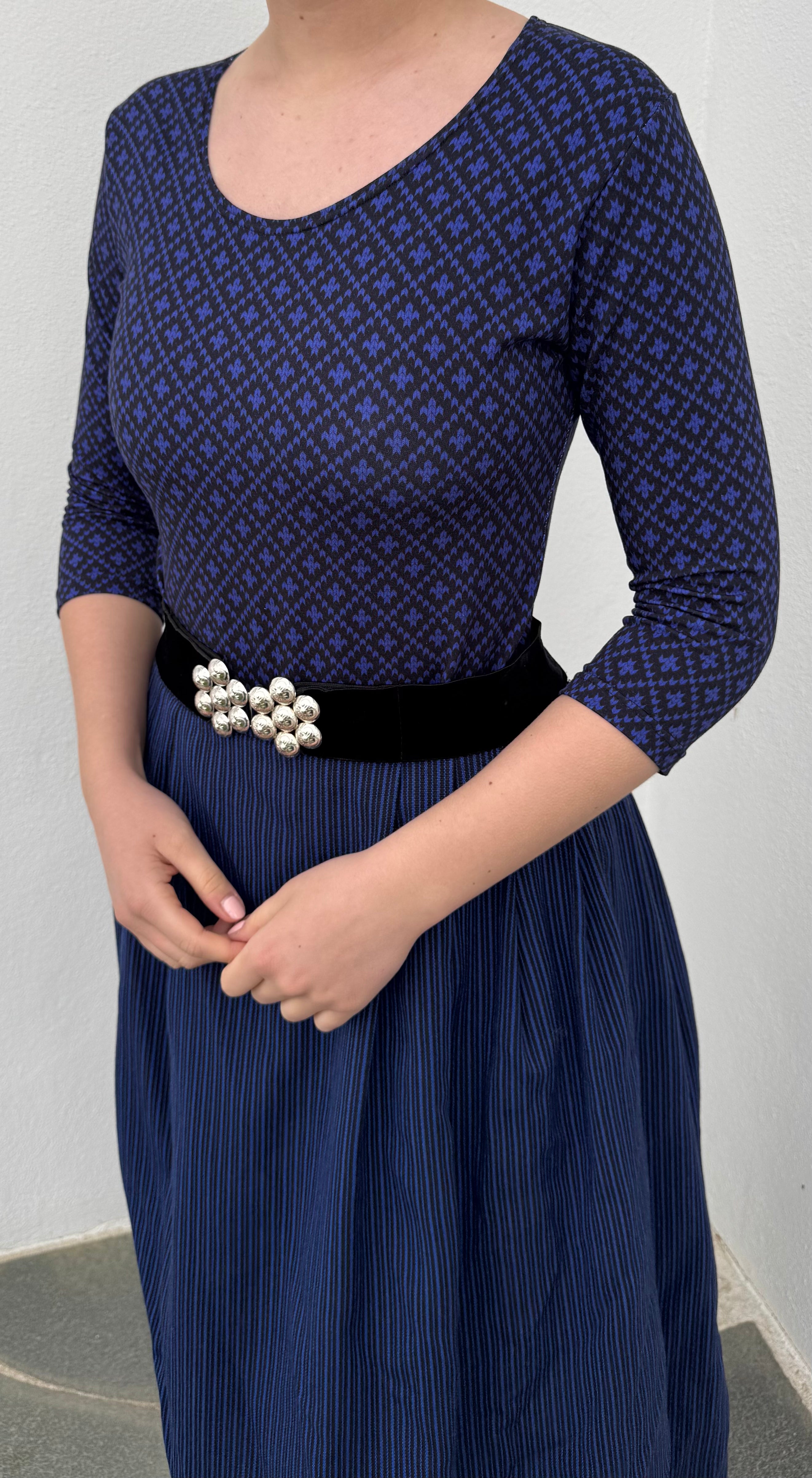 Blusa við føroyskum printi