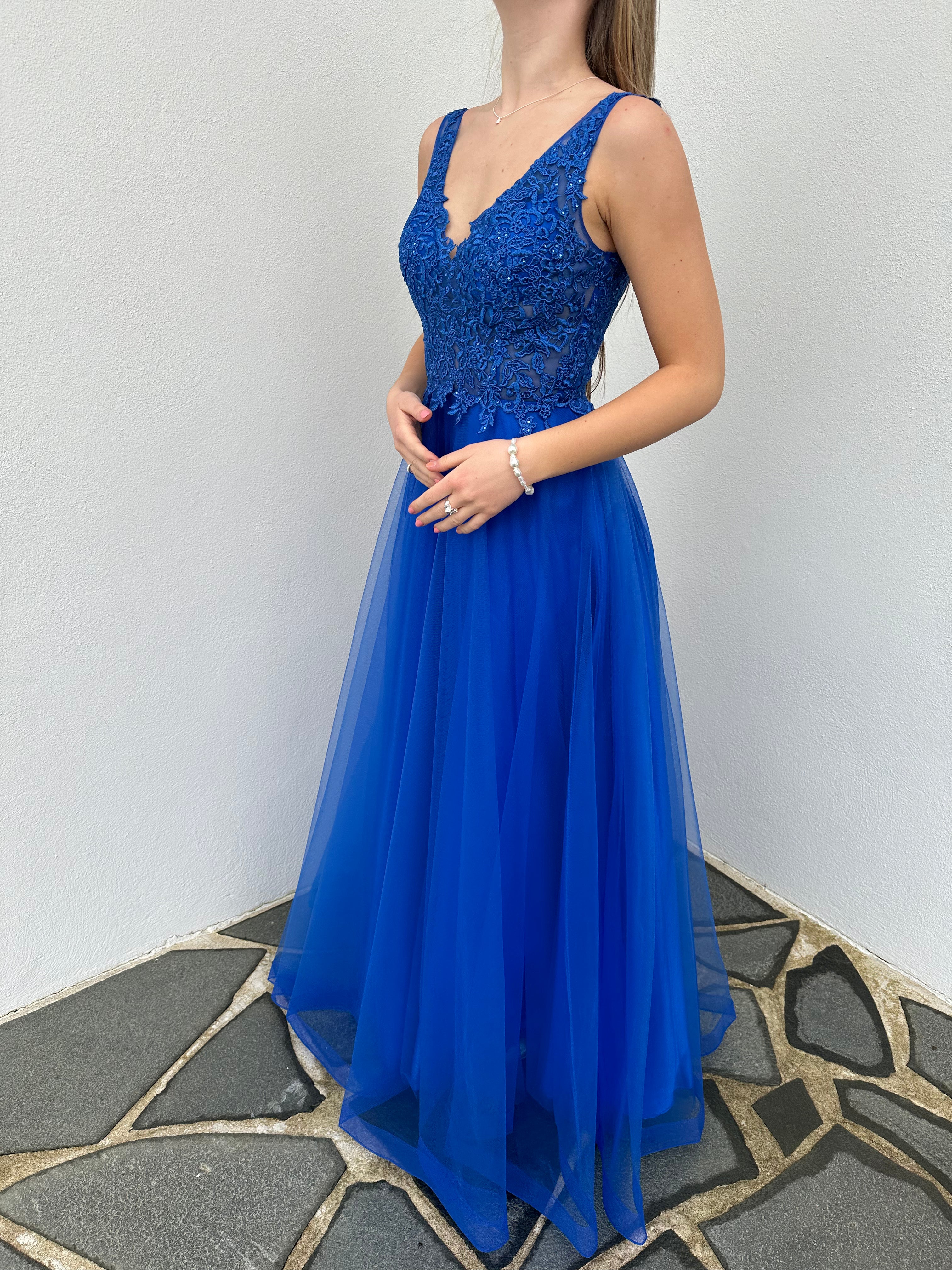 Kongabláur og grønur veitslukjóli stødd S og XL 2500 kr