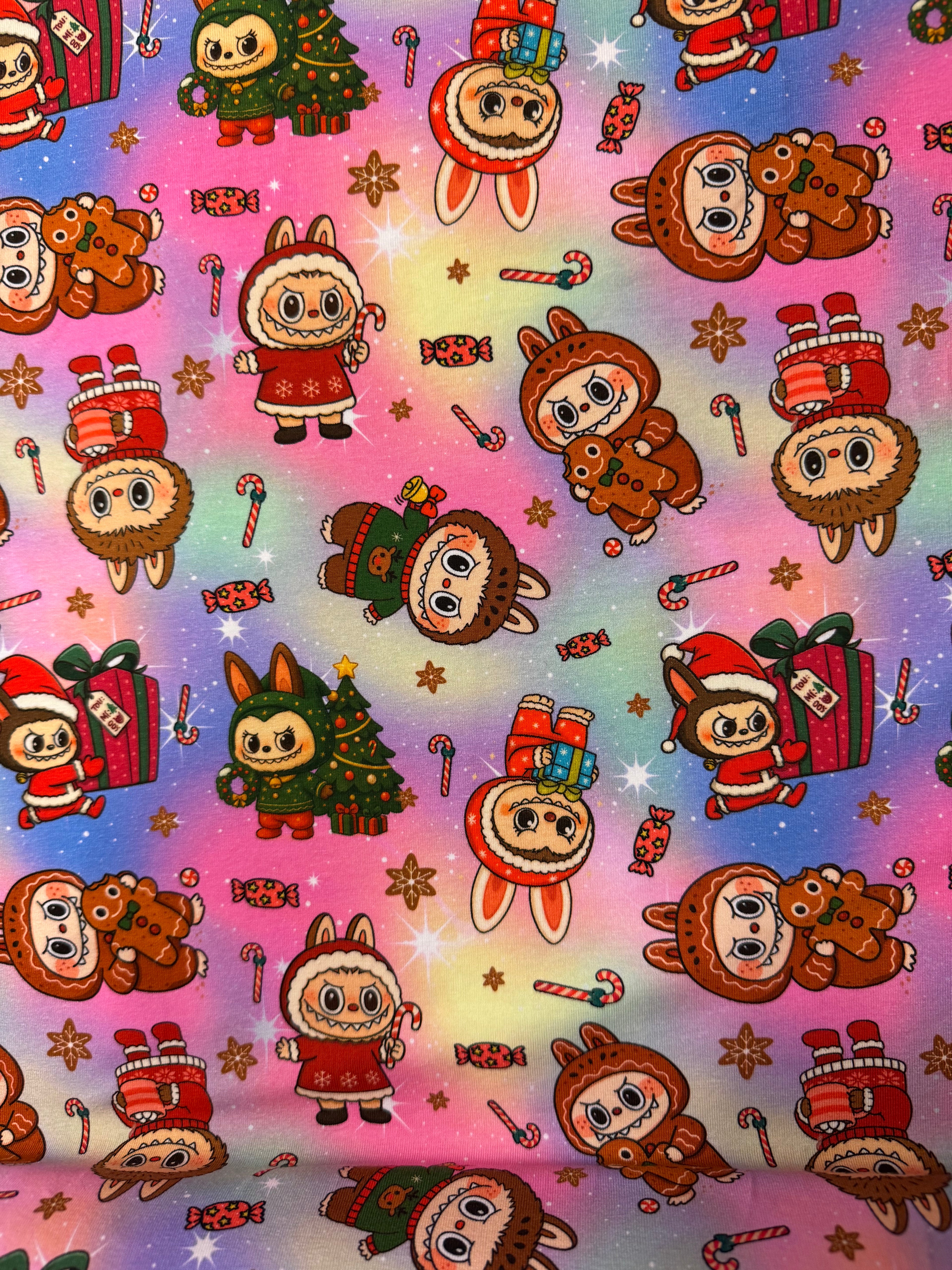 Bummull jersey Labubu 180 kr mtr