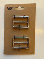 Regulering silvur 2 stk. til taskur