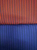 Bummull jersey við føroyskum prenti 180 kr mtr.