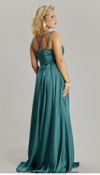 Myrkabláur og reyður veitslukjóli við bindibond aftan 2400 kr