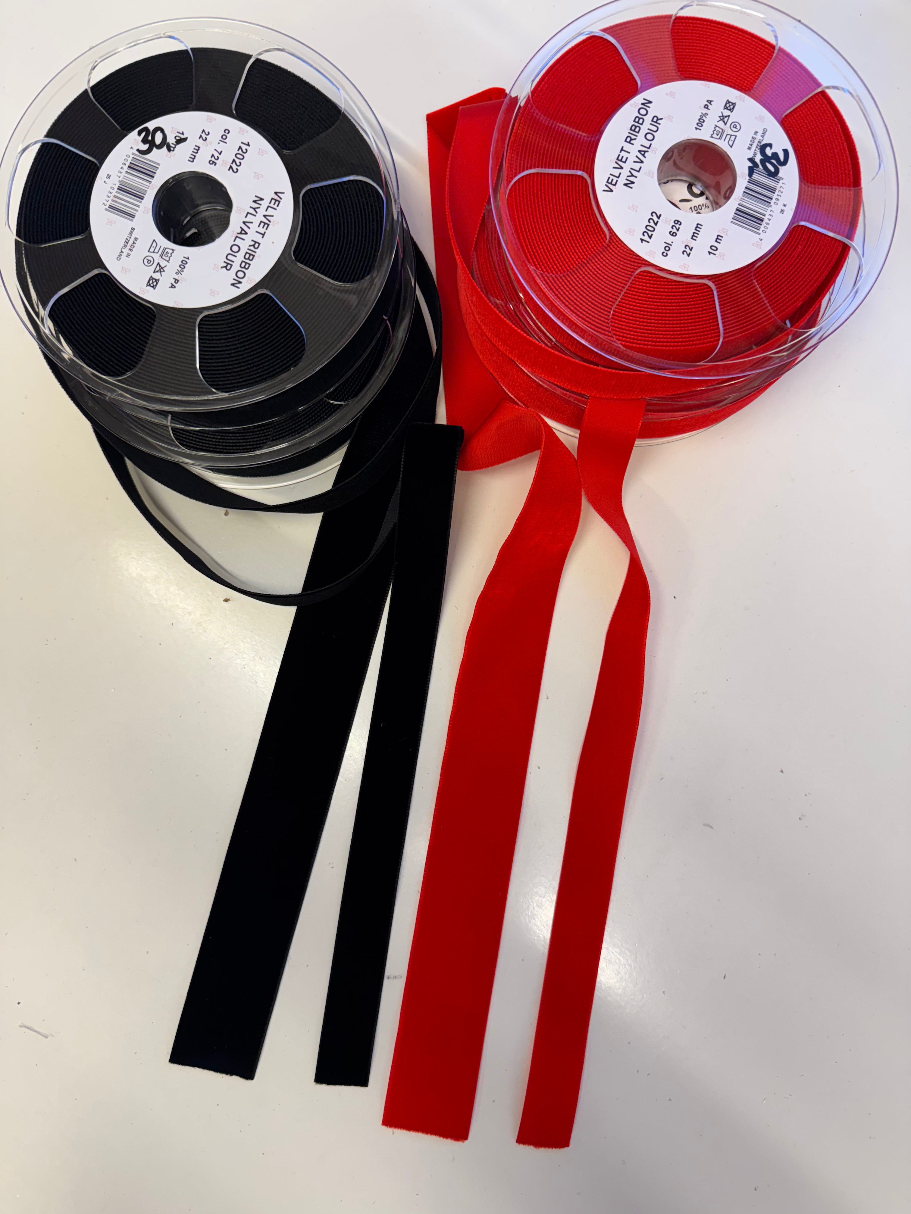 Reyð og svørt velur bond 36mm og 22mm