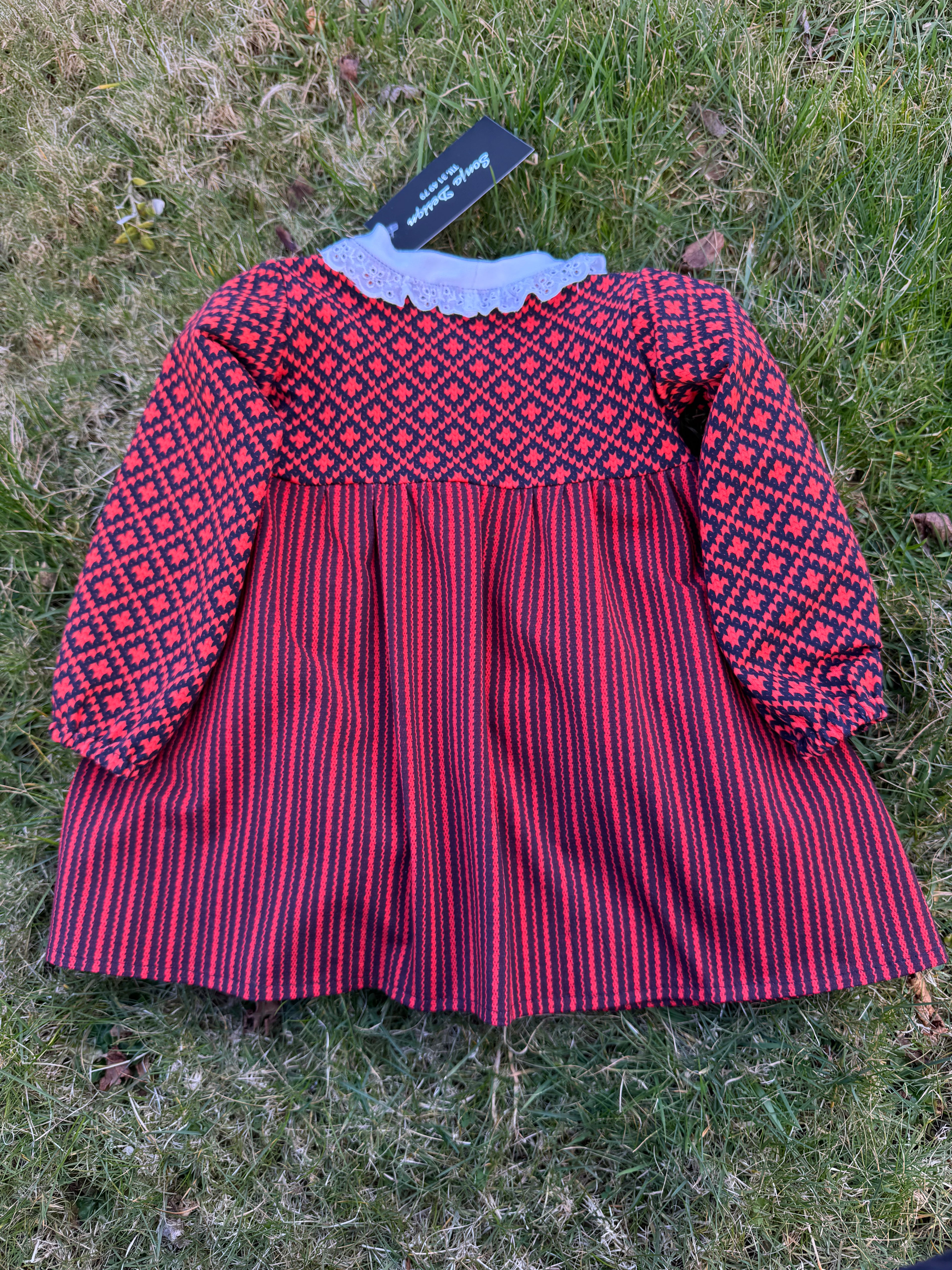 Kjóli til føroysk klæðir til børn 2-3 ár