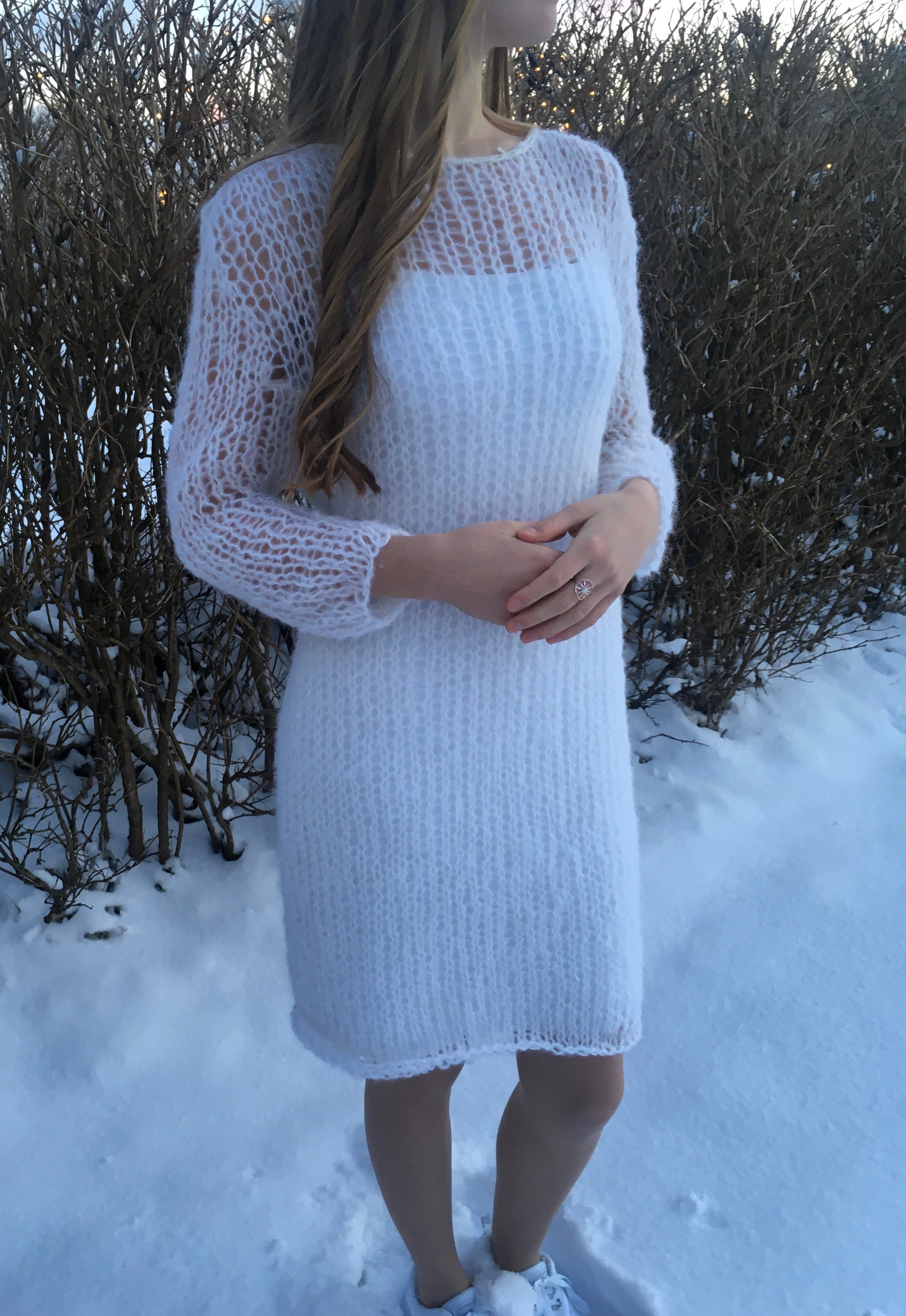 Klæðir Sonja Design Undirkjólar við Stroppum hvítt/svart